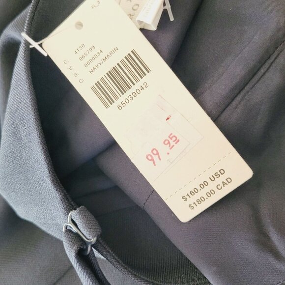 Anthropologie Mare Mare Cut Out Navy Shift Mini Dress Womens Size Small Nwt - Picture 4 of 10